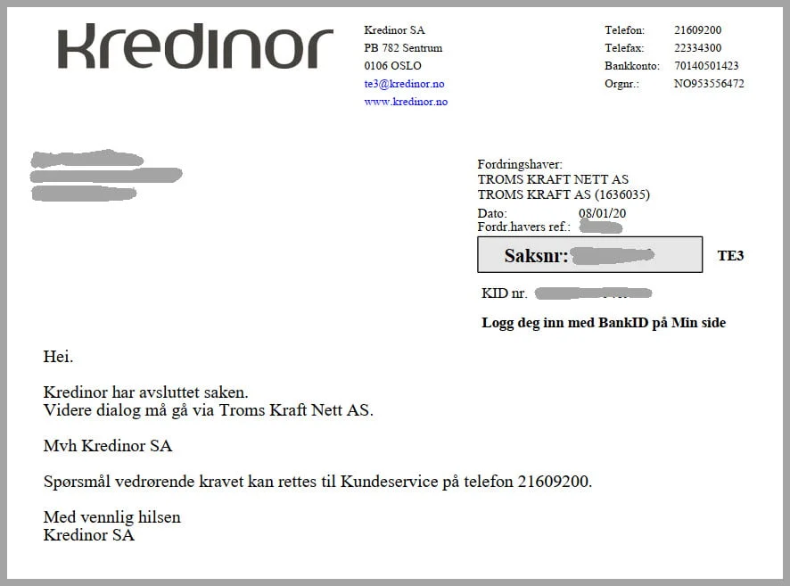 kredinor-har-avsluttet-saken kredinor saken avsluttes