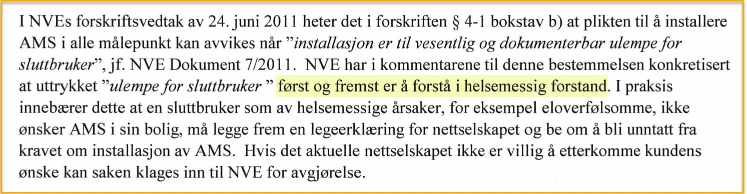først og fremst forstå i helsemessig forstand