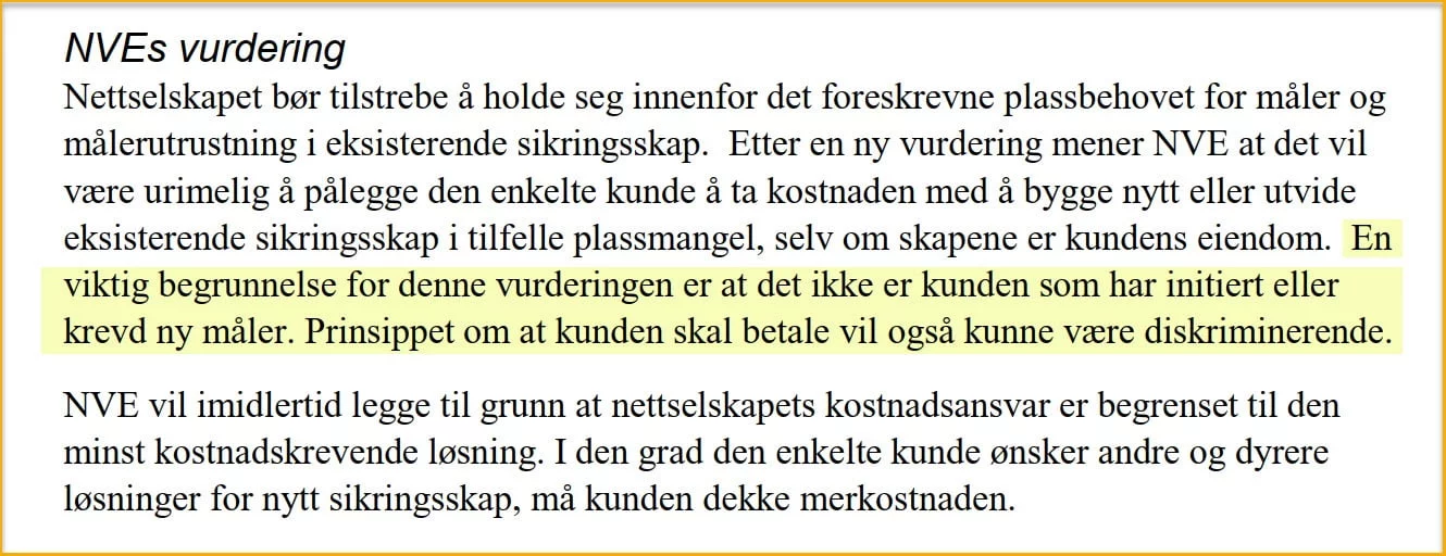 kunden har ikke initiert tjenesten